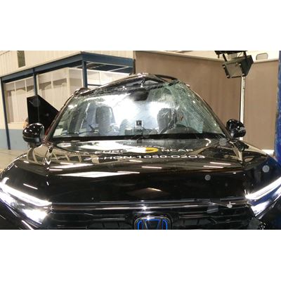 Honda CR V Far Side impact test 2024 after crash