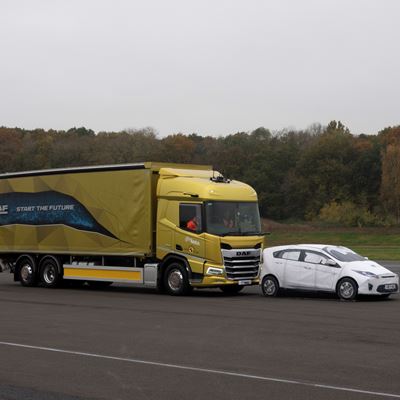 Euro NCAP forsafertrucks - AEB Truck-to-Car