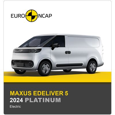 Maxus eDELIVER 5 Euro NCAP Commercial Van Safety Results 2024