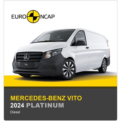 Mercedes-Benz Vito Euro NCAP Commercial Van Safety Results 2024