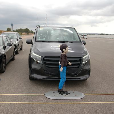Mercedes-Benz Vito Commercial Van Safety Tests 2024