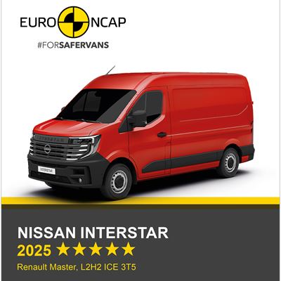 Nissan Interstar Euro NCAP Commercial Van Safety Results 2025