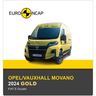 Opel/Vauxhall Movano Euro NCAP Commercial Van Safety Results 2024