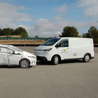 Maxus eDELIVER 7 Commercial Van Safety Tests 2024
