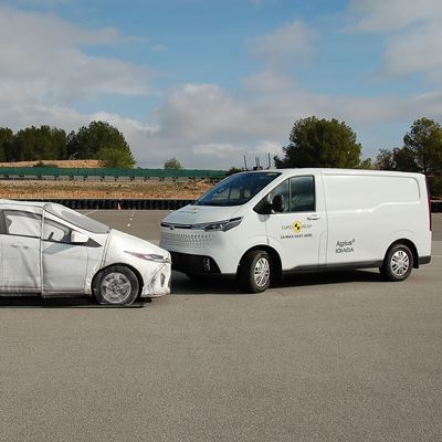 Maxus eDELIVER 7 Commercial Van Safety Tests 2025