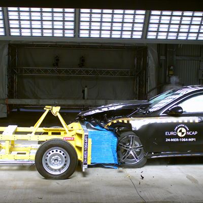 Mercedes-Benz E-Class - Mobile Progressive Deformable Barrier test 2024