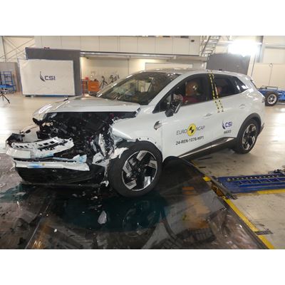 Renault Symbioz - Mobile Progressive Deformable Barrier test 2024 - after crash