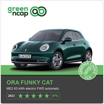 Ora Funky Cat 2023 5 stars Banner