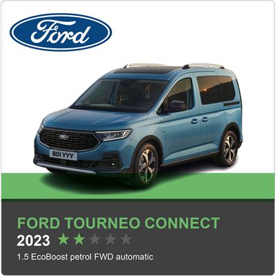 Ford Tourneo Connect Green NCAP results 2023