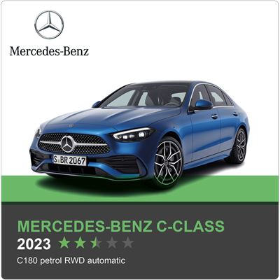 Mercedes Benz C Class Green NCAP results 2023