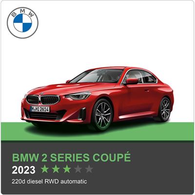 BMW 2 Series Coup Green NCAP results 2023