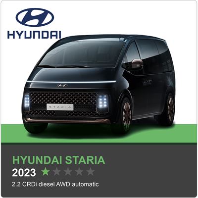 Hyundai STARIA Green NCAP results 2023