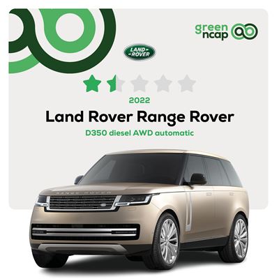 Land Rover Range Rover Green NCAP results 2022