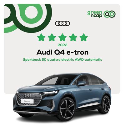 Audi Q4 e tron Green NCAP results 2022