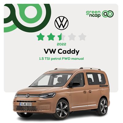 VW Caddy Green NCAP results 2022