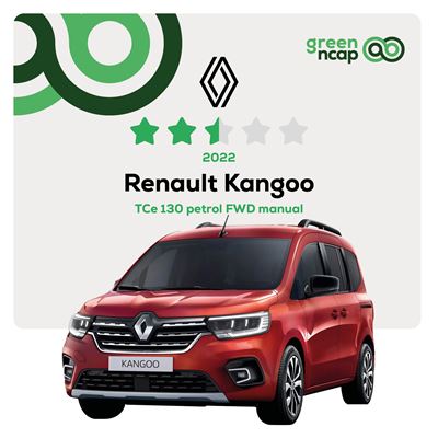 Renault Kangoo Green NCAP results 2022