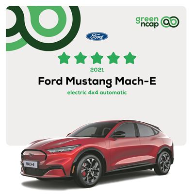 Ford Mustang Mach E Green NCAP results 2021