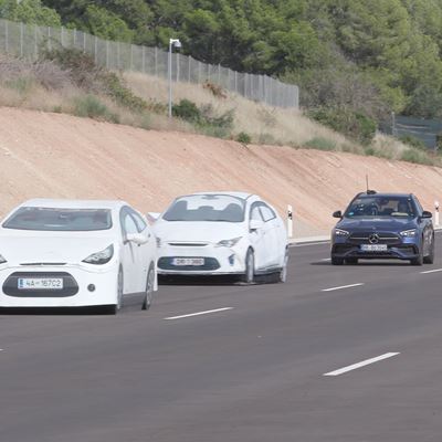 Mercedes-Benz C-Class Assisted Driving Tests 2024