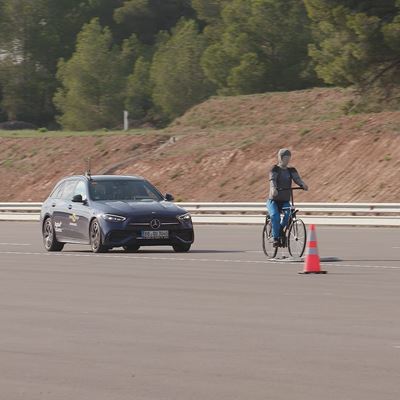 Mercedes-Benz C-Class Assisted Driving Tests 2024