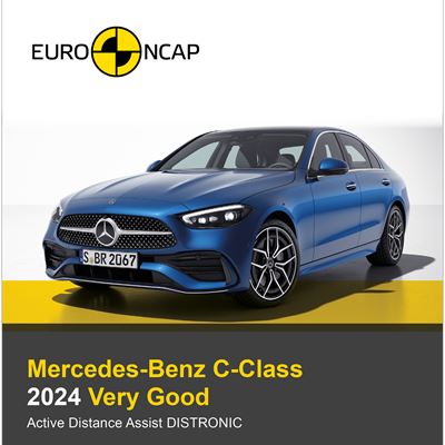 Mercedes-Benz C-Class Euro NCAP Assisted Driving Results 2024