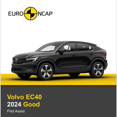 Volvo EC40 Euro NCAP Assisted Driving Results 2024