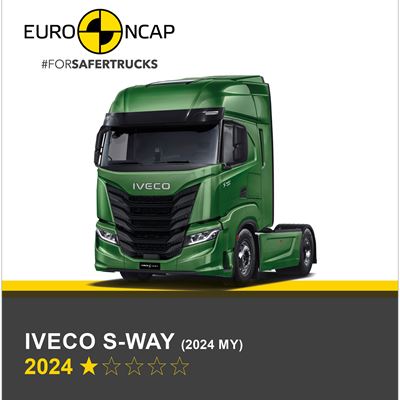 Iveco S-WAY (2024 MY) Euro NCAP Commercial TRUCK SAFE Results 2024