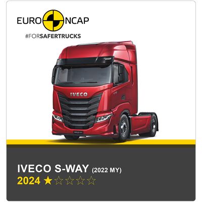 Iveco S WAY 2024 MY Euro NCAP Commercial TRUCK SAFE Results 2024