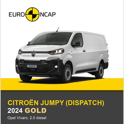 Citro n Jumpy Dispatch Euro NCAP Commercial Van Safety Results 2024