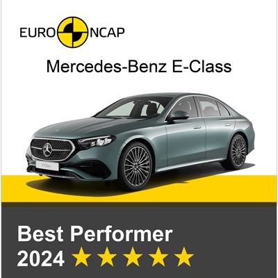 Mercedes Benz E Class Euro NCAP Best Performer 2024