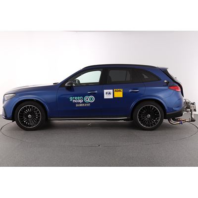 Mercedes Benz GLC Green NCAP results 2024