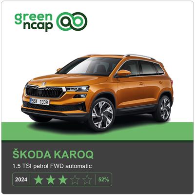 koda Karoq Green NCAP results 2024