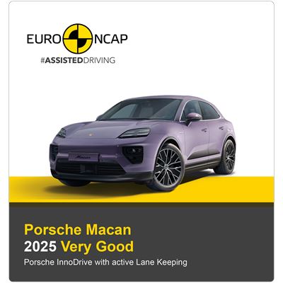 Porsche Macan Euro NCAP Assisted Driving Results 2025