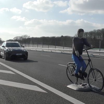 Porsche Macan Assisted Driving Tests 2025