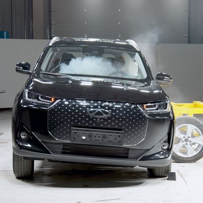 CHERY TIGGO 7 Side Mobile Barrier test 2025