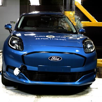 Ford Puma Side Pole test 2022