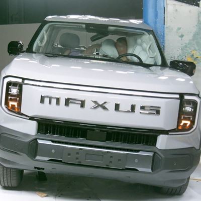 Maxus eTERRON 9 Side Pole test 2024
