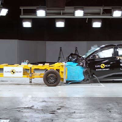 BYD DOLPHIN SURF Mobile Progressive Deformable Barrier test 2025