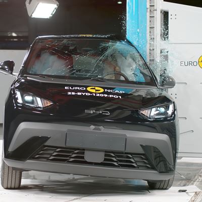 BYD DOLPHIN SURF Side Pole test 2025