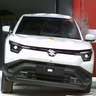 Suzuki e VITARA Side Pole test 2025