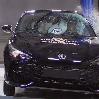 MG 3 Side Pole test 2025