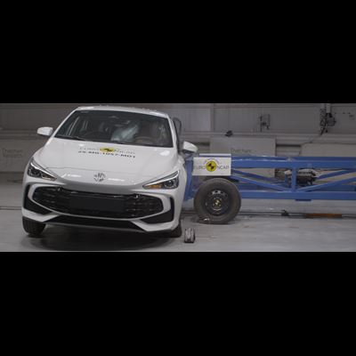 MG 3 Side Mobile Barrier test 2025