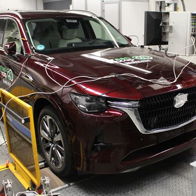 MAZDA CX 80 Green NCAP results 2025
