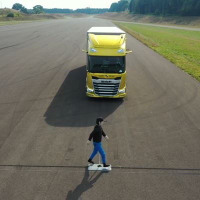 DAF XF 4x2 Tractor Unit 2024 Commercial Truck Safety Tests