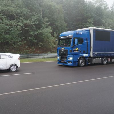 MAN TGX 4x2 Tractor Unit 2024 Commercial Truck Safety Tests