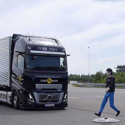 Volvo FH Aero 6x2 Rigid 2025 Commercial Truck Safety Tests