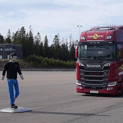 Scania R series 6x2 Rigid 2025 Commercial Truck Safety Tests