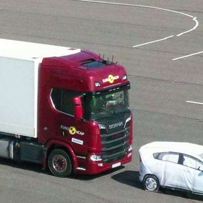 Scania R series 6x2 Rigid 2025 Commercial Truck Safety Tests