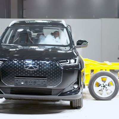 CHERY TIGGO 7 reassessment Side Mobile Barrier test 2025