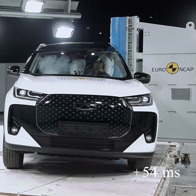Chery TIGGO 7 Side Pole test 2025