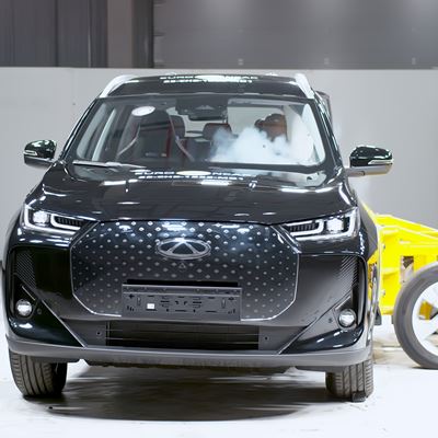 CHERY TIGGO 7 Side Mobile Barrier test 2025